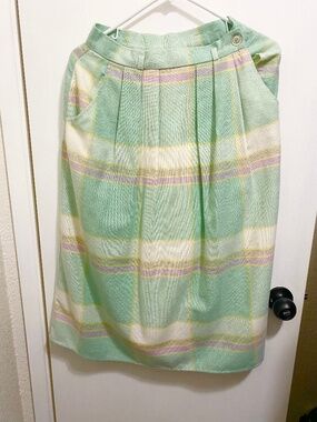 Vintage JC Penney’s Great Connection   Women’s Size 9-10   Checkered Skirt